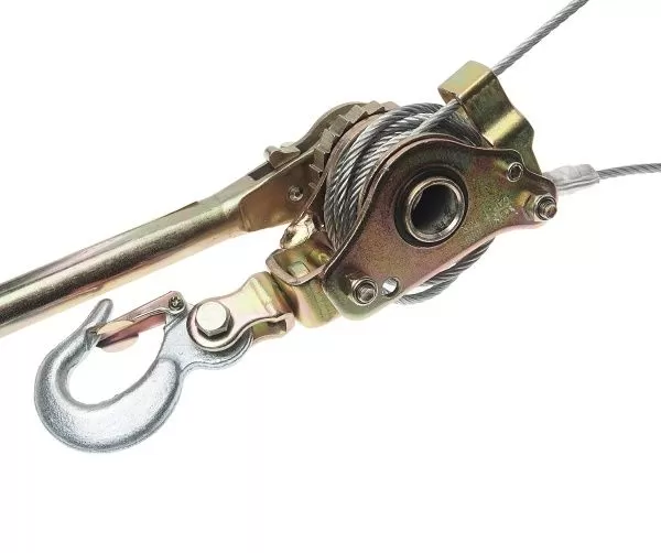 Лебедка RF-TRK-1000 рычажная 1т (диаметр троса - 4.8мм, длина - 2,2м) ROCKFORCE /1 NEW