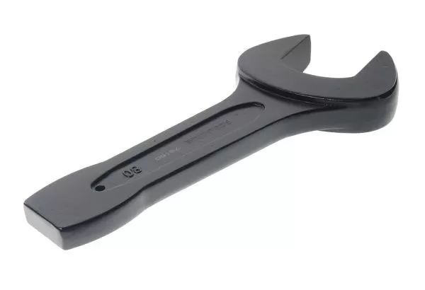 Ключ рожковый RF-79180 ударный односторонний 80мм (L-395мм) ROCKFORCE /1 NEW