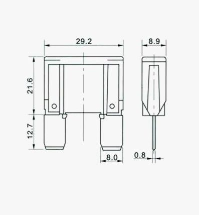 ПРЕДОХРАНИТЕЛЬ MAXI