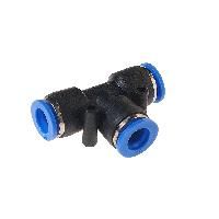 Фитинг  RF-SPE10 T-образный для пластиковых трубок 10мм ROCKFORCE /1 NEW
