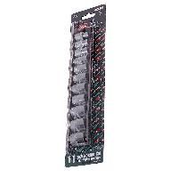 Набор торцевых головок RF-3111-9: 3/8"DR 12-гранных  на планке 11пр. ROCKFORCE /1/10