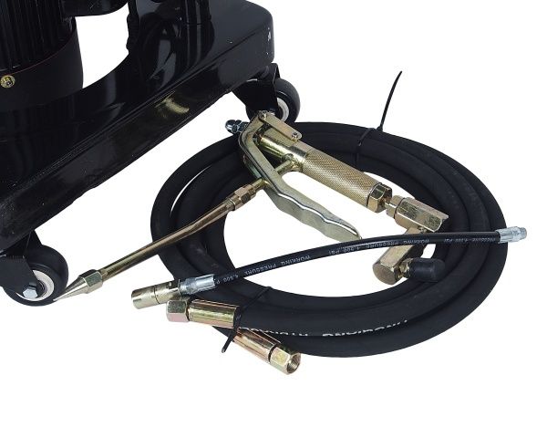 Нагнетатель смазки RF-HG-69230 густой  электрический  25л,220V,1,1кВт,0,35 л/мин,250-400 Bar,длина шланга 4м,раб.t-10гр.+50гр) ROCKFORCE /1/20