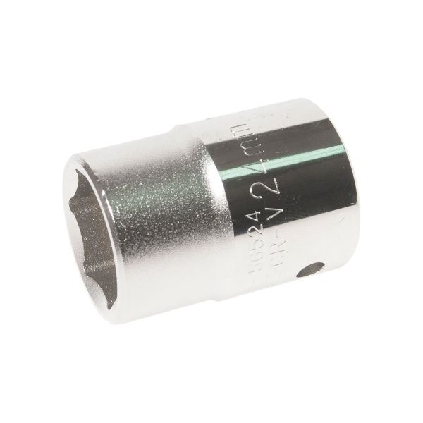 Головка торцевая 24мм 3/4" 6-гранная L=51мм ROCKFORCE RF-56524 /1/6