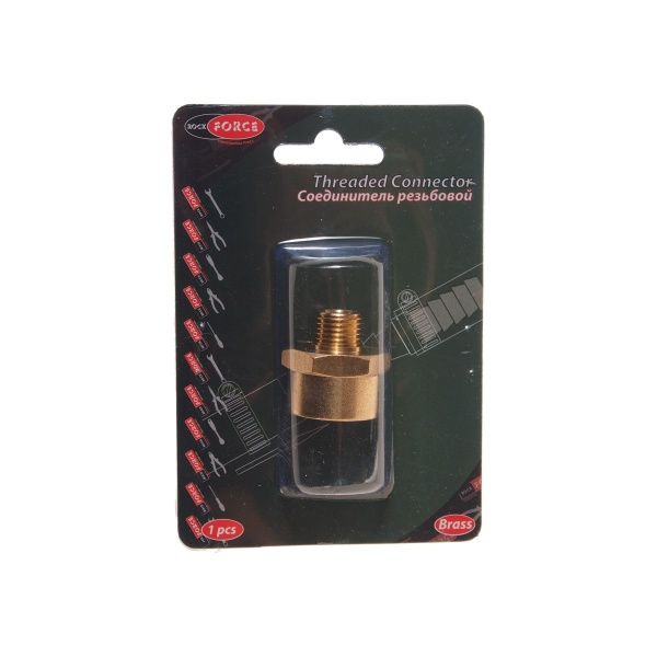 Соединитель RF-MFE04/08 резьбовой M1/4"x F1/2" в блистере ROCKFORCE /1 NEW