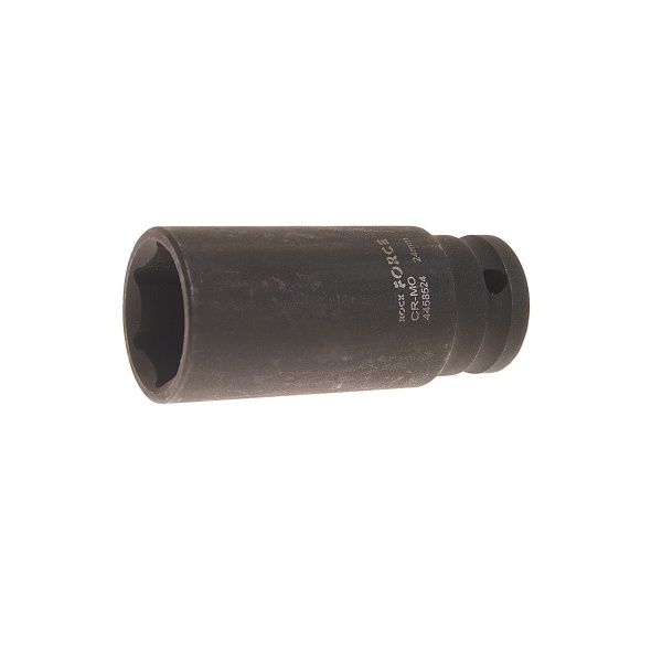 Головка торцевая 24мм 1/2" 6-гранная ударная удлиненная L=80мм ROCKFORCE RF-4458524 /1/10