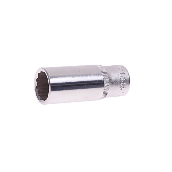 Головка торцевая 14мм 1/4" 12-гранная глубокая L=50мм ROCKFORCE RF-5295014 /1/50