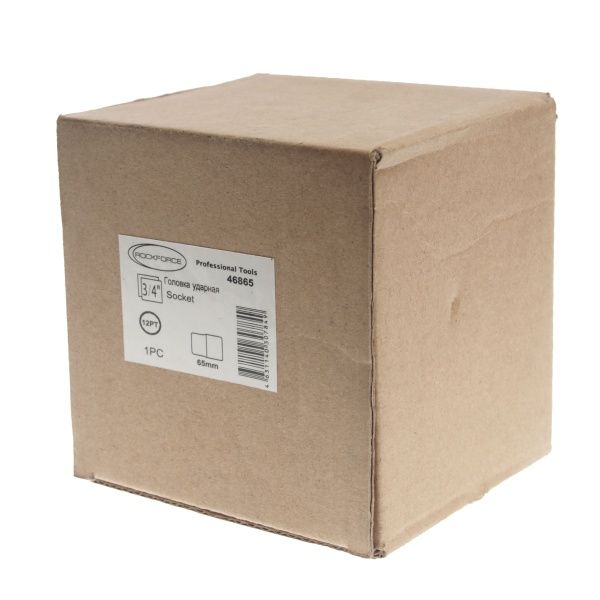 Головка ударная глубокая 3/4", 65мм 12-гранная ROCKFORCE  RF-46865 /1