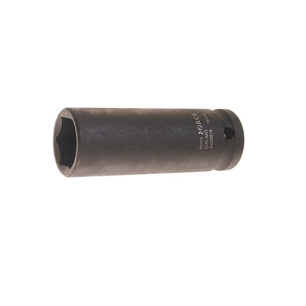 Головка торцевая 19мм 1/2" 6-гранная ударная удлиненная L=80мм ROCKFORCE RF-4458519 /1/10
