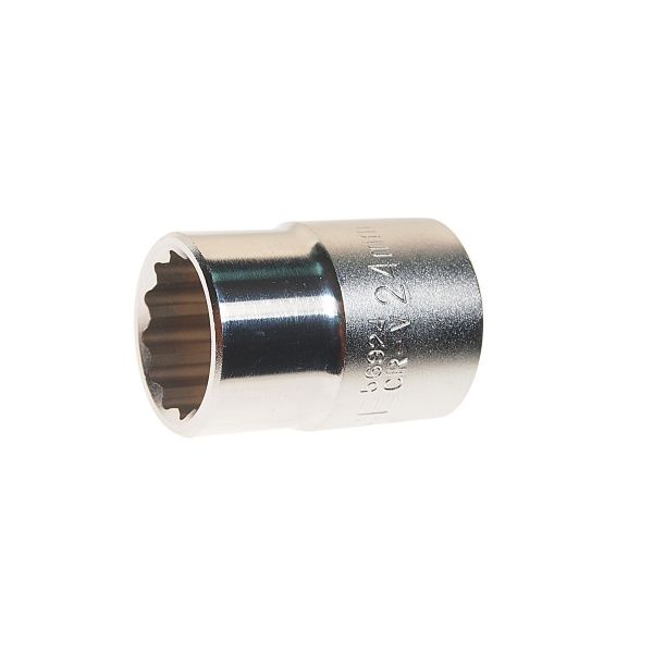 Головка торцевая 24мм 3/4" 12-гранная L=51мм ROCKFORCE RF-56924 /1/6