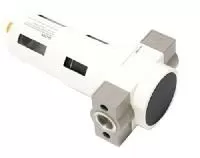 Фильтр для пневмосистемы RF-703412 "Profi" 1/2"(пропускная способность:2800 л/мин,давление max:16 bar,температура воздуха:0° до 60°, 5мк) ROCKFORCE